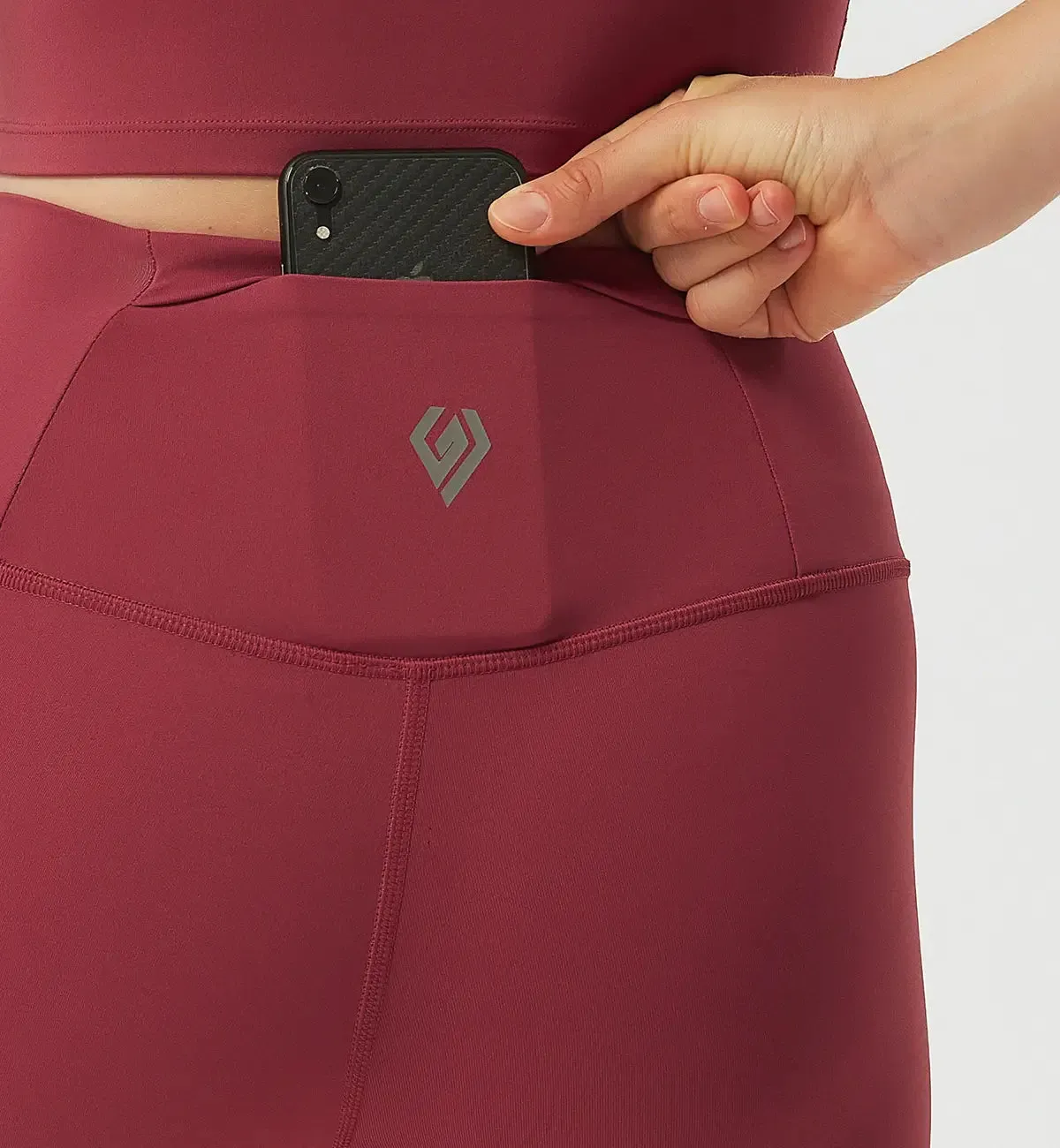 High Rise Leggings With Back Pocket sold by Gymsweaty product image thumbnail 3