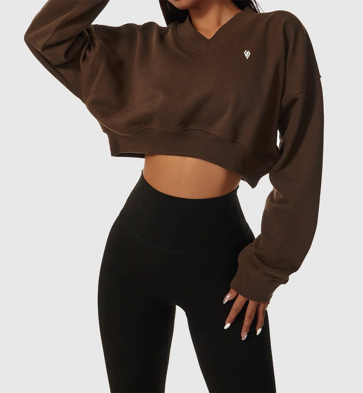 Cropped Sweatshirt sold by Gymsweaty product image thumbnail 3
