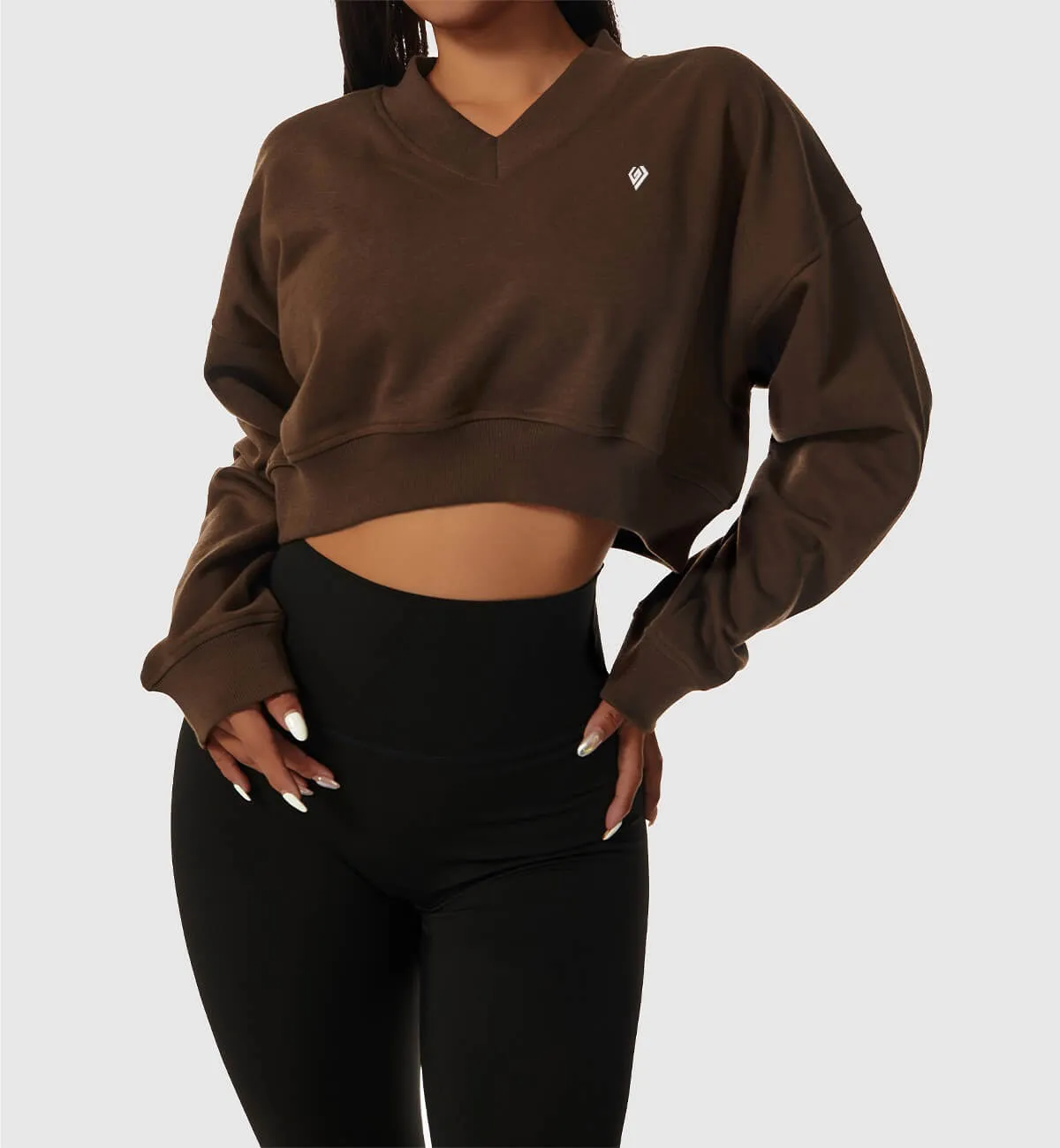 Cropped Sweatshirt sold by Gymsweaty
