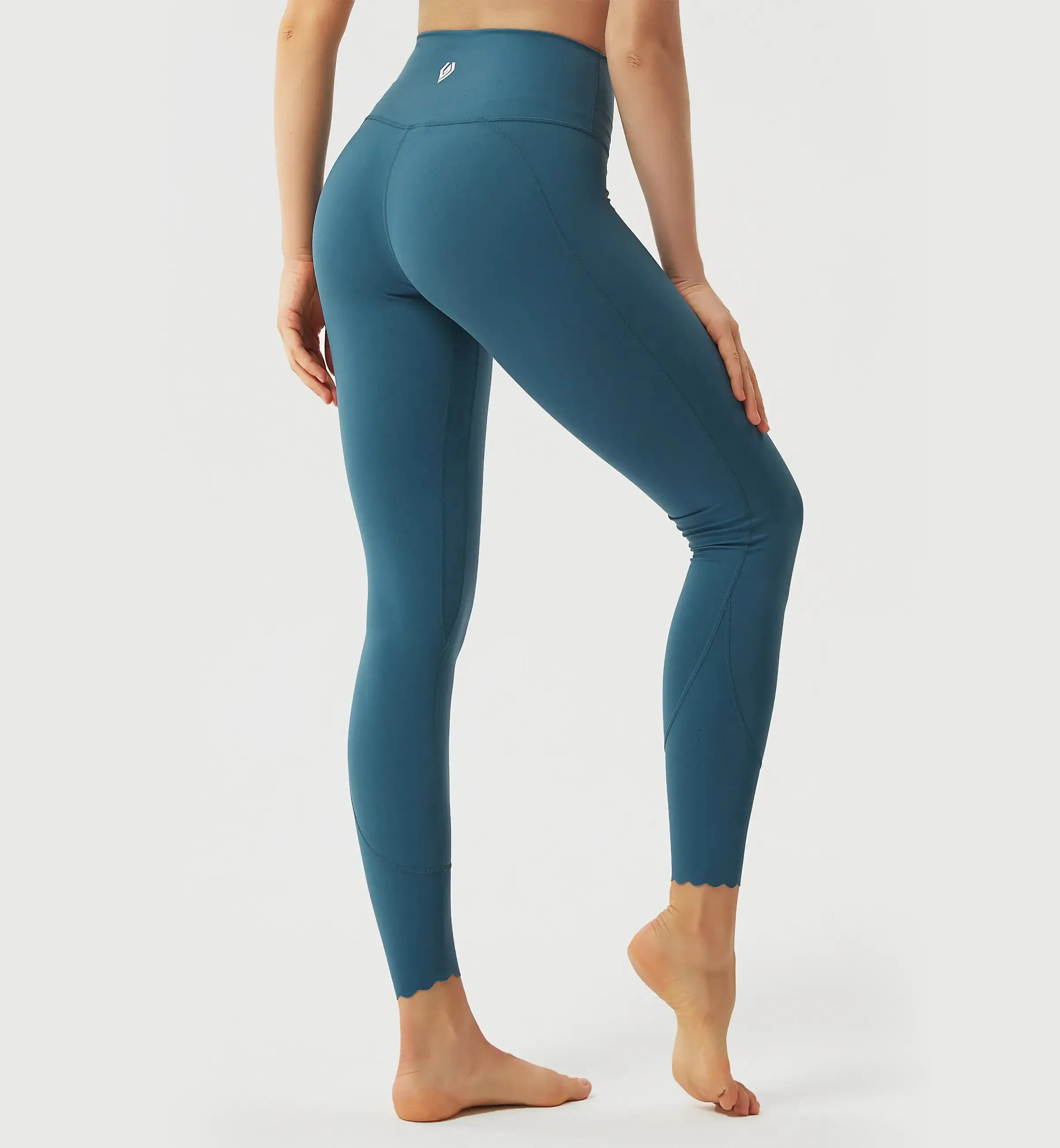 Brisk Like Me Wave-Edge Hem Leggings sold by Gymsweaty product image thumbnail 2
