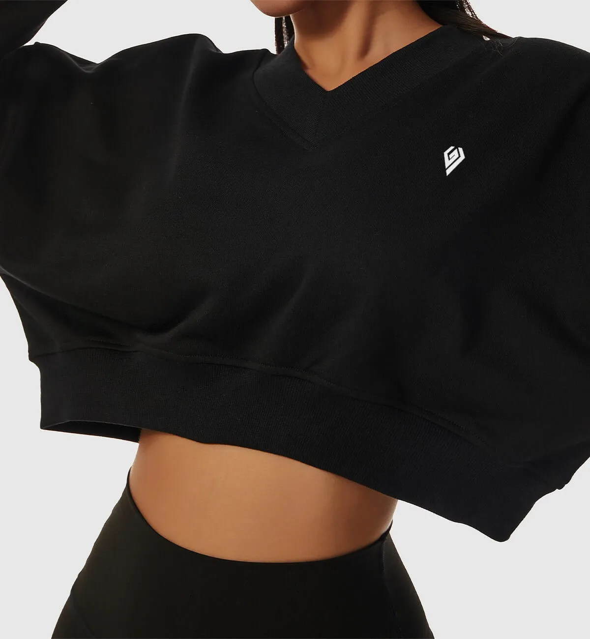 Cropped Sweatshirt sold by Gymsweaty product image thumbnail 3