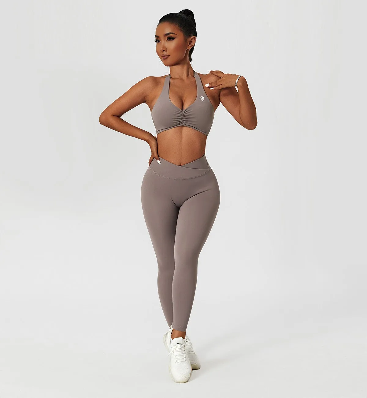 Crossover Scrunch Leggings sold by Gymsweaty product image thumbnail 5