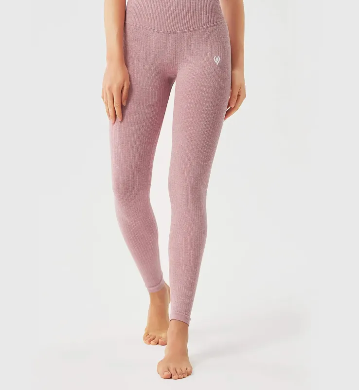 Butt Lifting Seamless Ribbed Leggings sold by Gymsweaty