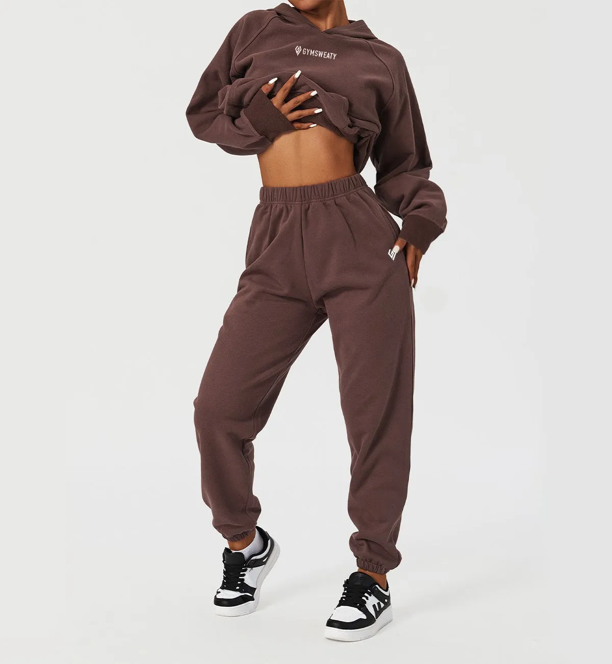 Sweats Joggers-Chocolate sold by Gymsweaty product image thumbnail 3