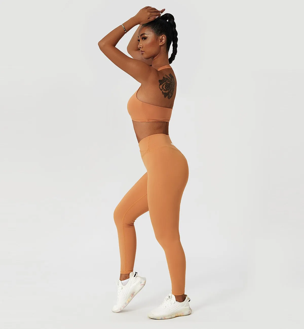 Crossover Scrunch Leggings sold by Gymsweaty product image thumbnail 4