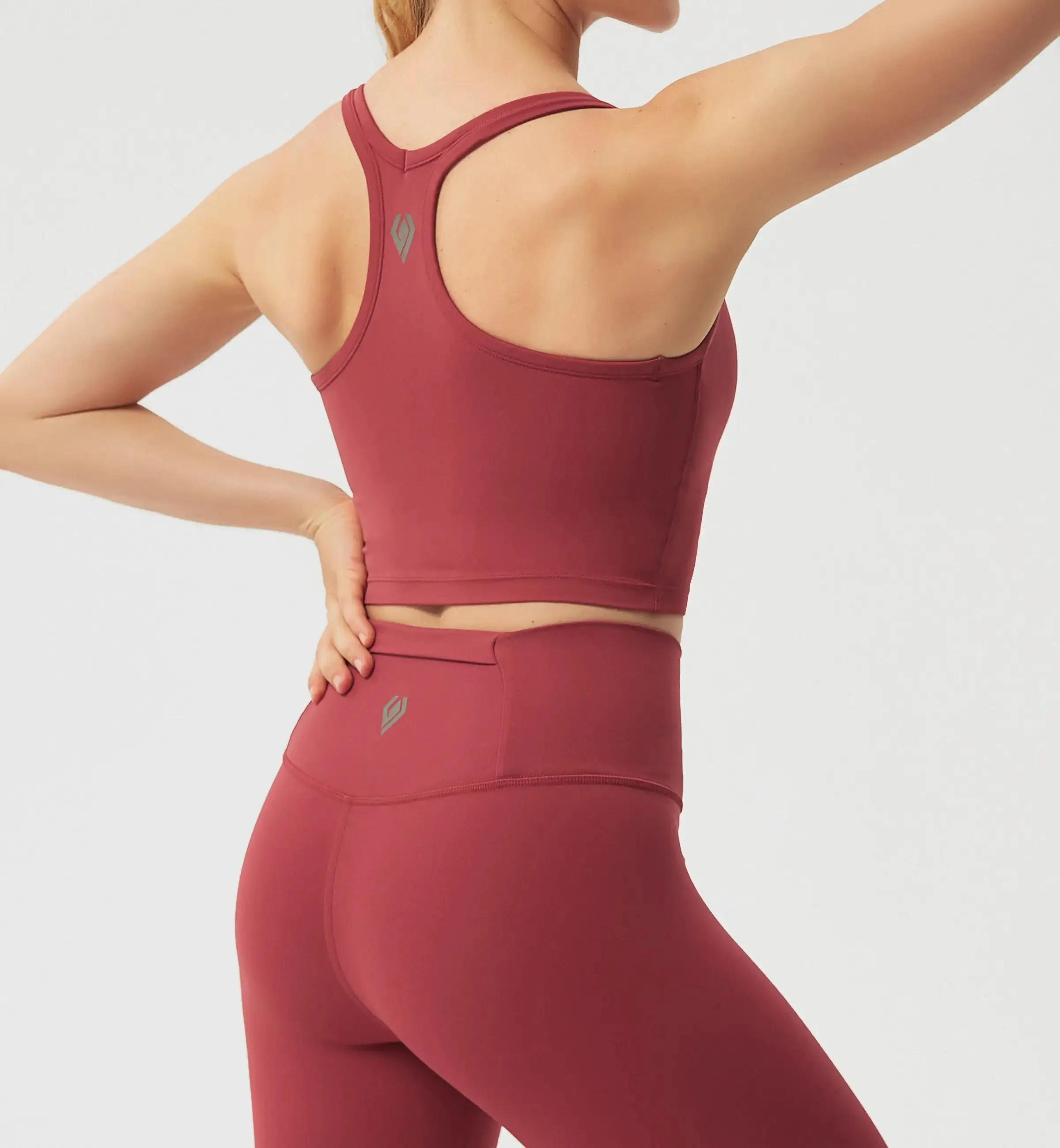 Breathable Medium Support Yoga Sports Bra sold by Gymsweaty product image thumbnail 2