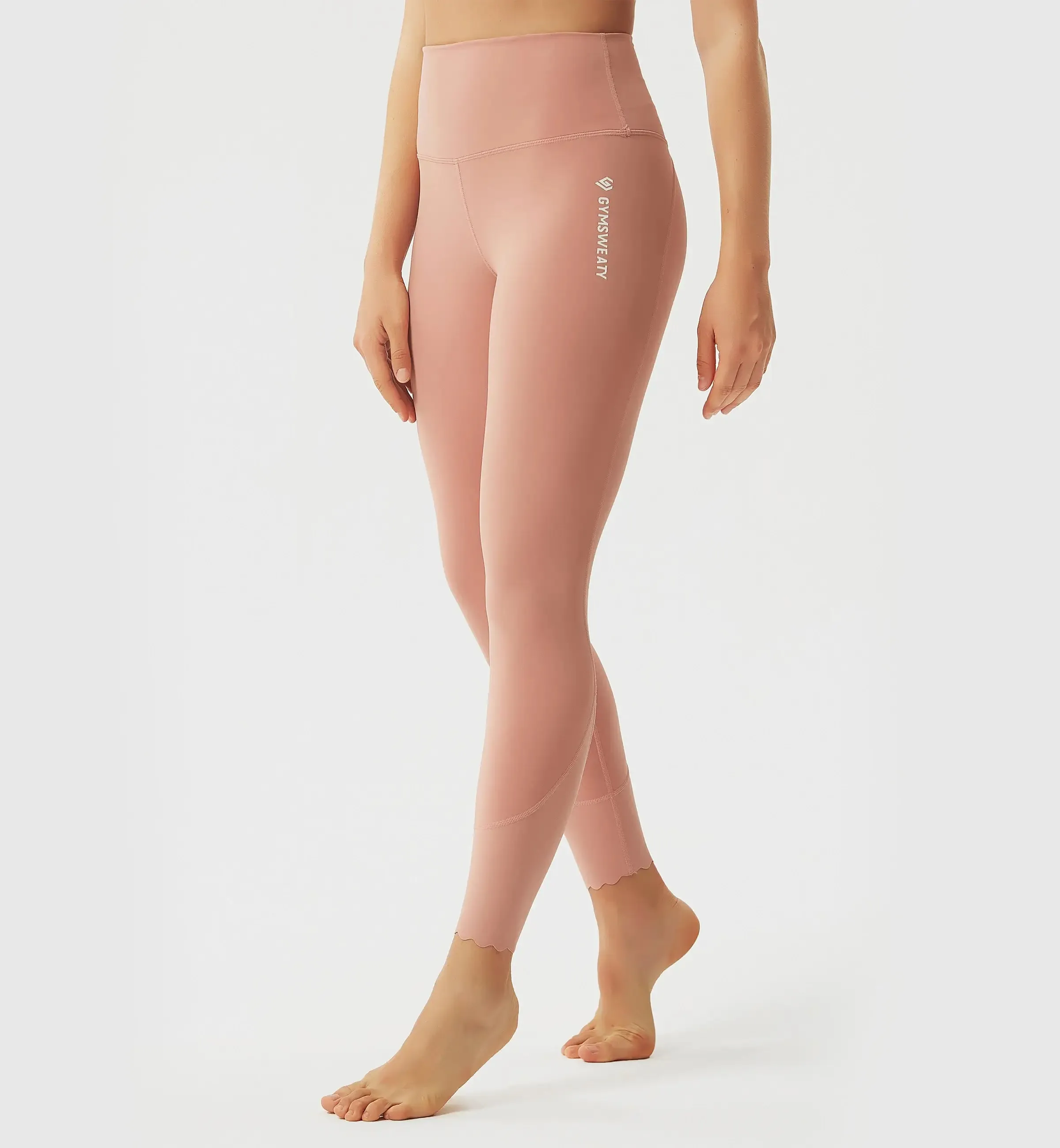 Brisk Like Me Wave-Edge Hem Leggings sold by Gymsweaty