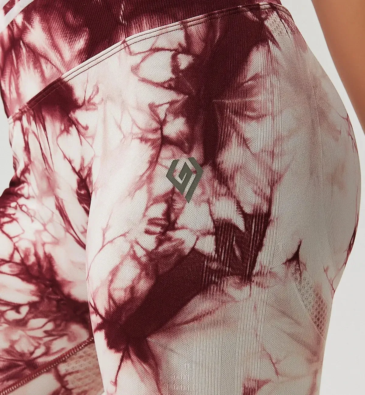 Tie Dye Blossom Seamless Leggings sold by Gymsweaty product image thumbnail 3