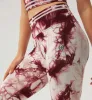 Tie Dye Blossom Seamless Leggings sold by Gymsweaty