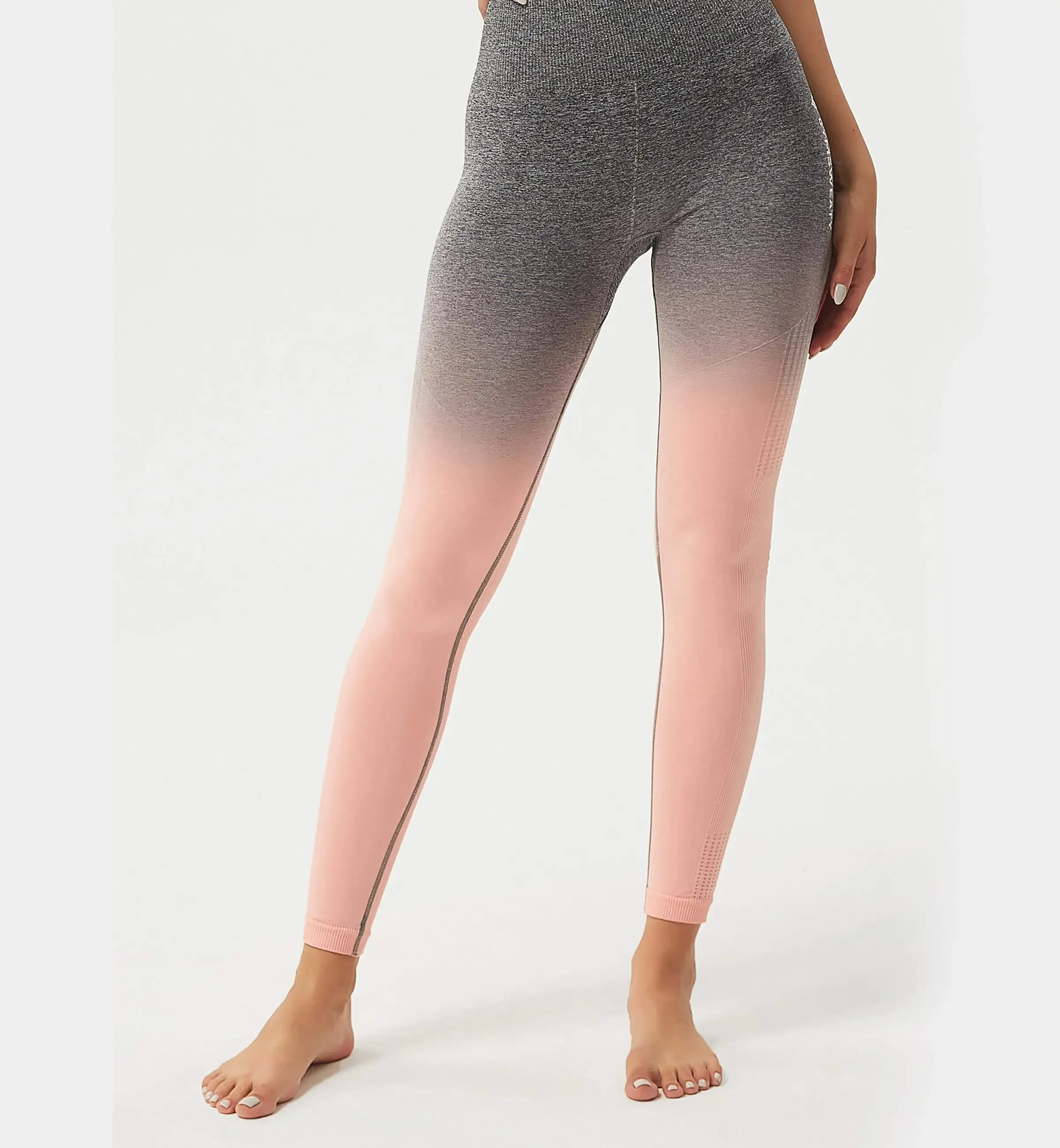 Ombre High Waisted Seamless Leggings sold by Gymsweaty