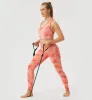 Tie Dye Blossom Seamless Leggings sold by Gymsweaty