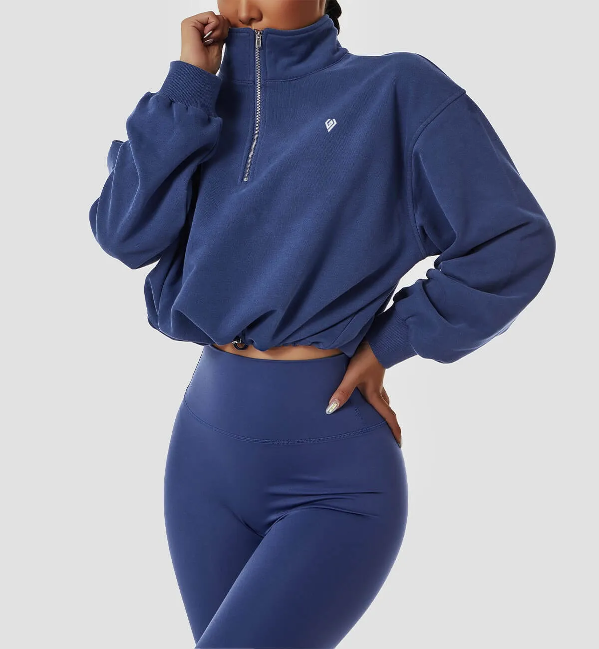 Zipper Lapel Sweats sold by Gymsweaty