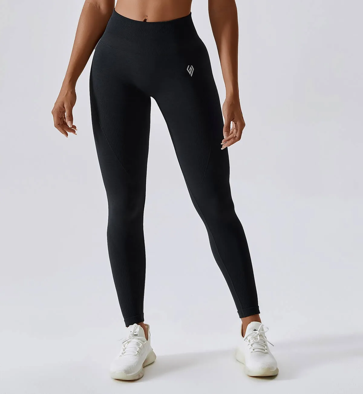 Air Flow Seamless Training Leggings-Obsidian sold by Gymsweaty product image thumbnail 2