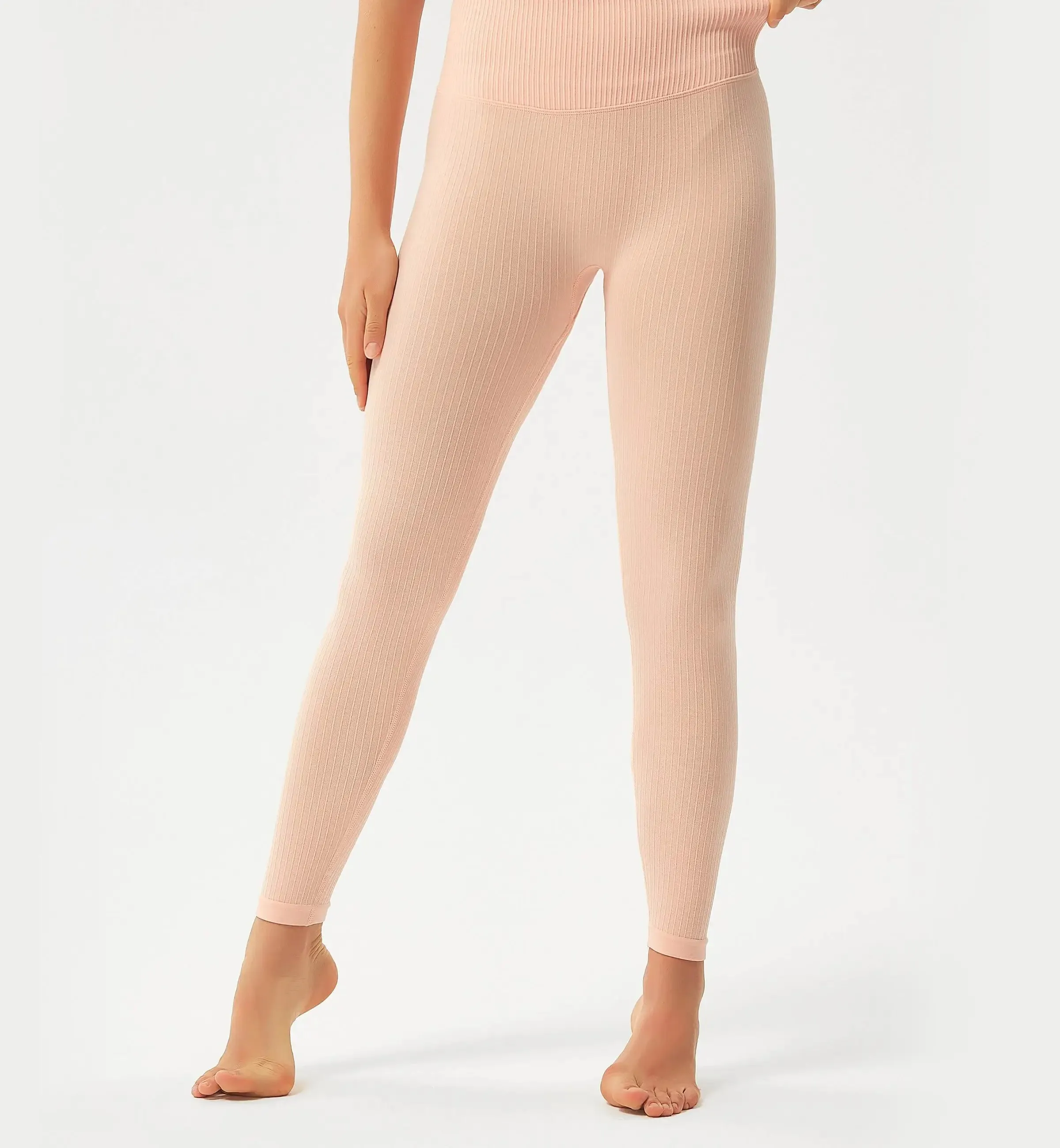 Butt Lifting Seamless Ribbed Leggings sold by Gymsweaty
