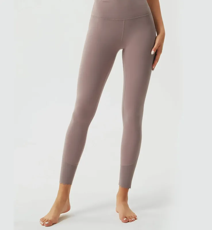 Brisk Like Me Wave-Edge Hem Leggings sold by Gymsweaty