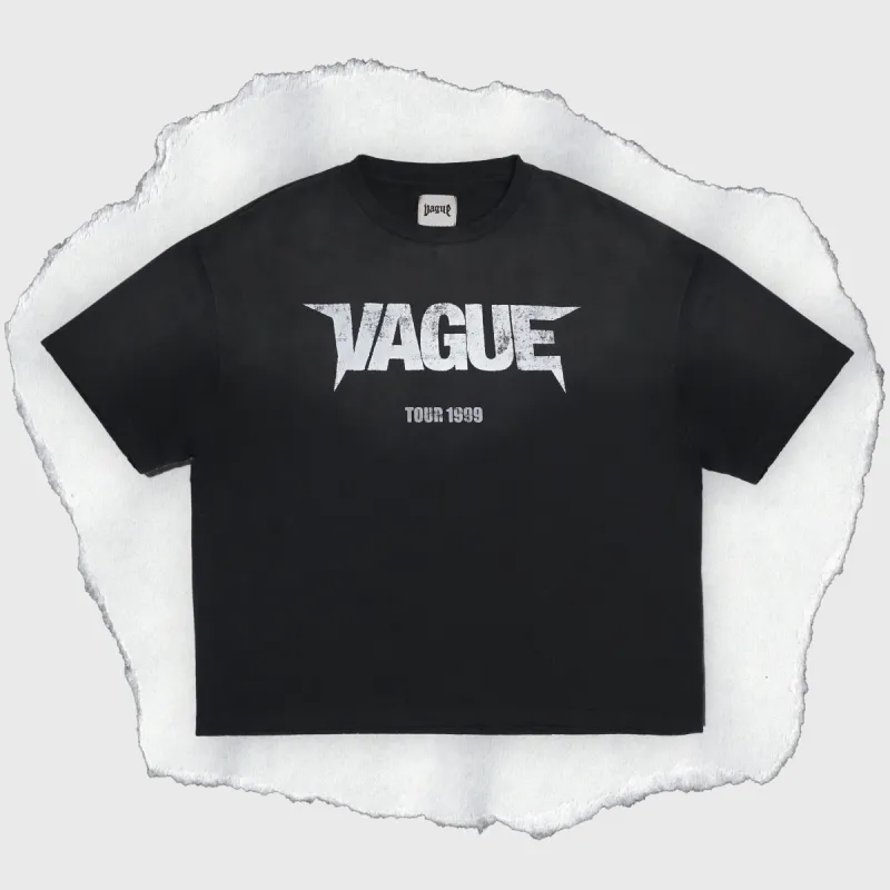 TOUR TEE [FADED BLACK] sold by Vague Studios