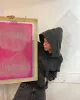 VINTAGE ESSENTIALS HOODIE [VINTAGE BLACK] sold by Vague Studios