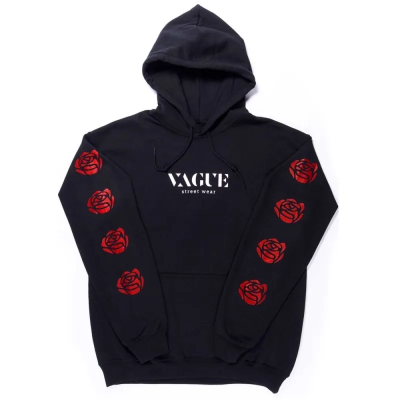 VAGUE LOGO HOODIE [BLACK] sold by Vague Studios