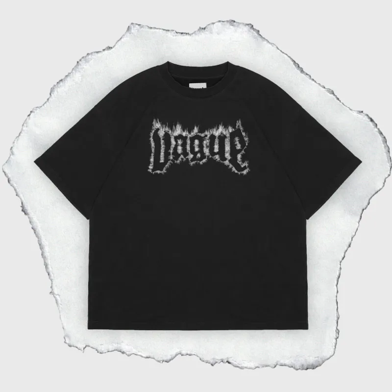 TORCHED TEE [BLACK] sold by Vague Studios