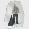 DECONSTRUCTED ESSENTIALS HOODIE [MOON] sold by Vague Studios