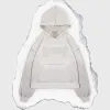 DECONSTRUCTED ESSENTIALS HOODIE [MOON] sold by Vague Studios