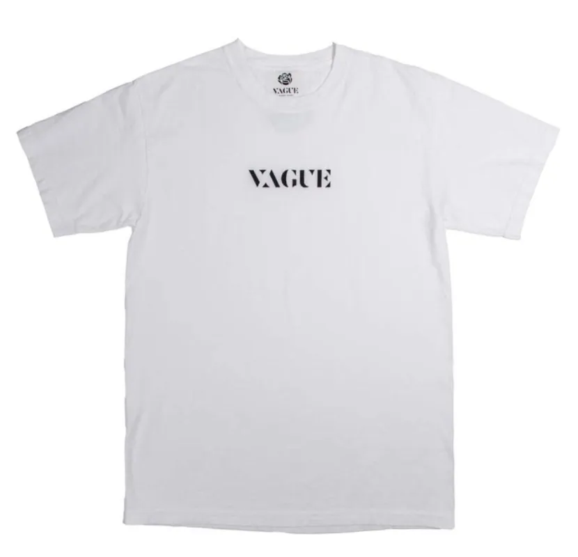 VAGUE LOGO TEE [WHITE] sold by Vague Studios