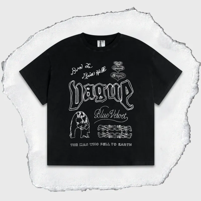SKIN DEEP TEE [VINTAGE BLACK] sold by Vague Studios