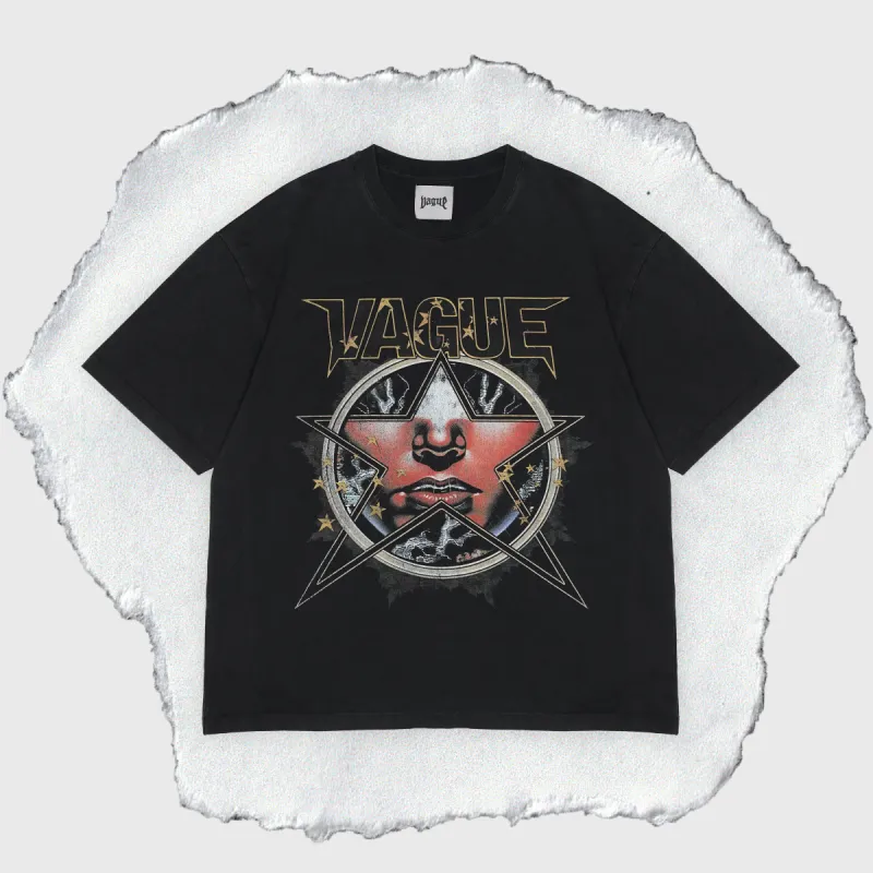 POSER TEE [BLACK] sold by Vague Studios