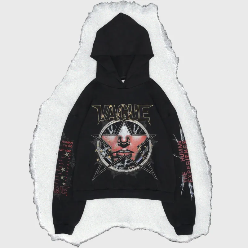 POSER HOODIE [BLACK] sold by Vague Studios