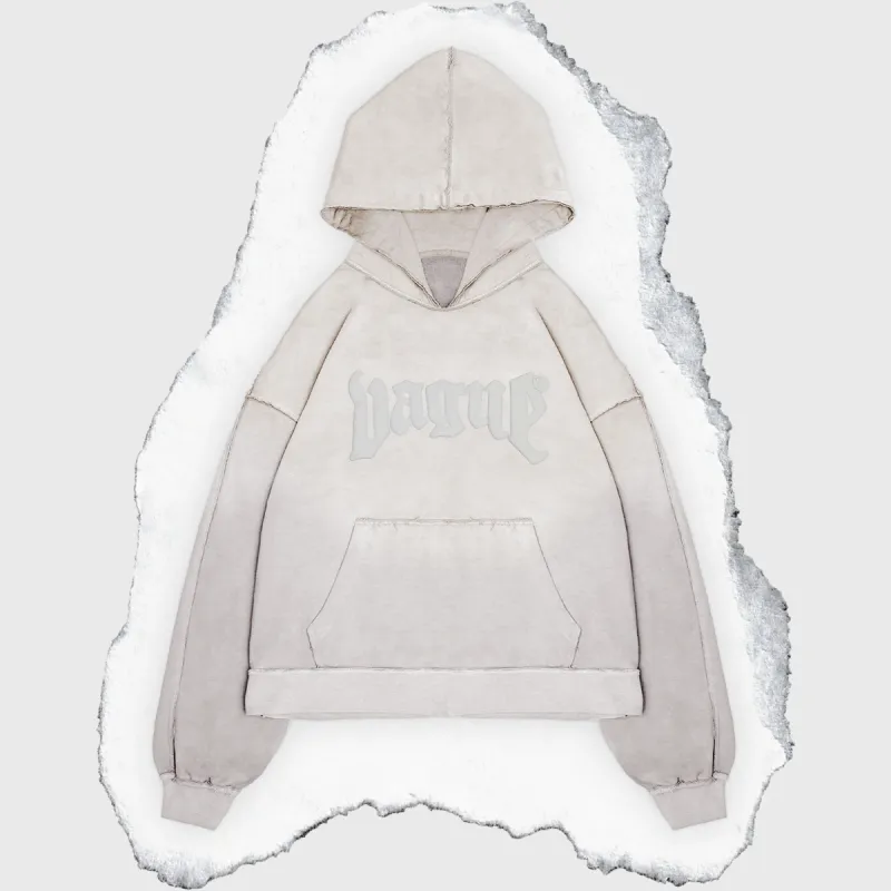 FREE DECONSTRUCTED ESSENTIALS HOODIE [MOON] sold by Vague Studios