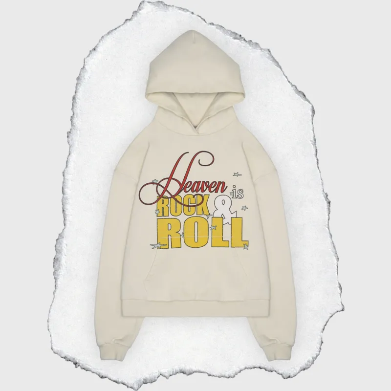 FREE HEAVEN HOODIE [IVORY] sold by Vague Studios