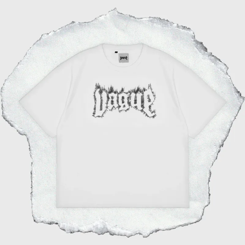 FREE TORCHED TEE [WHITE] sold by Vague Studios