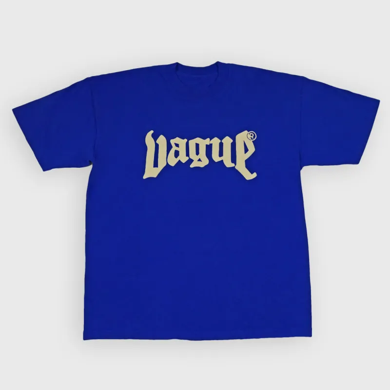 VAGUE ESSENTIALS TEE [ROYAL BLUE] sold by Vague Studios