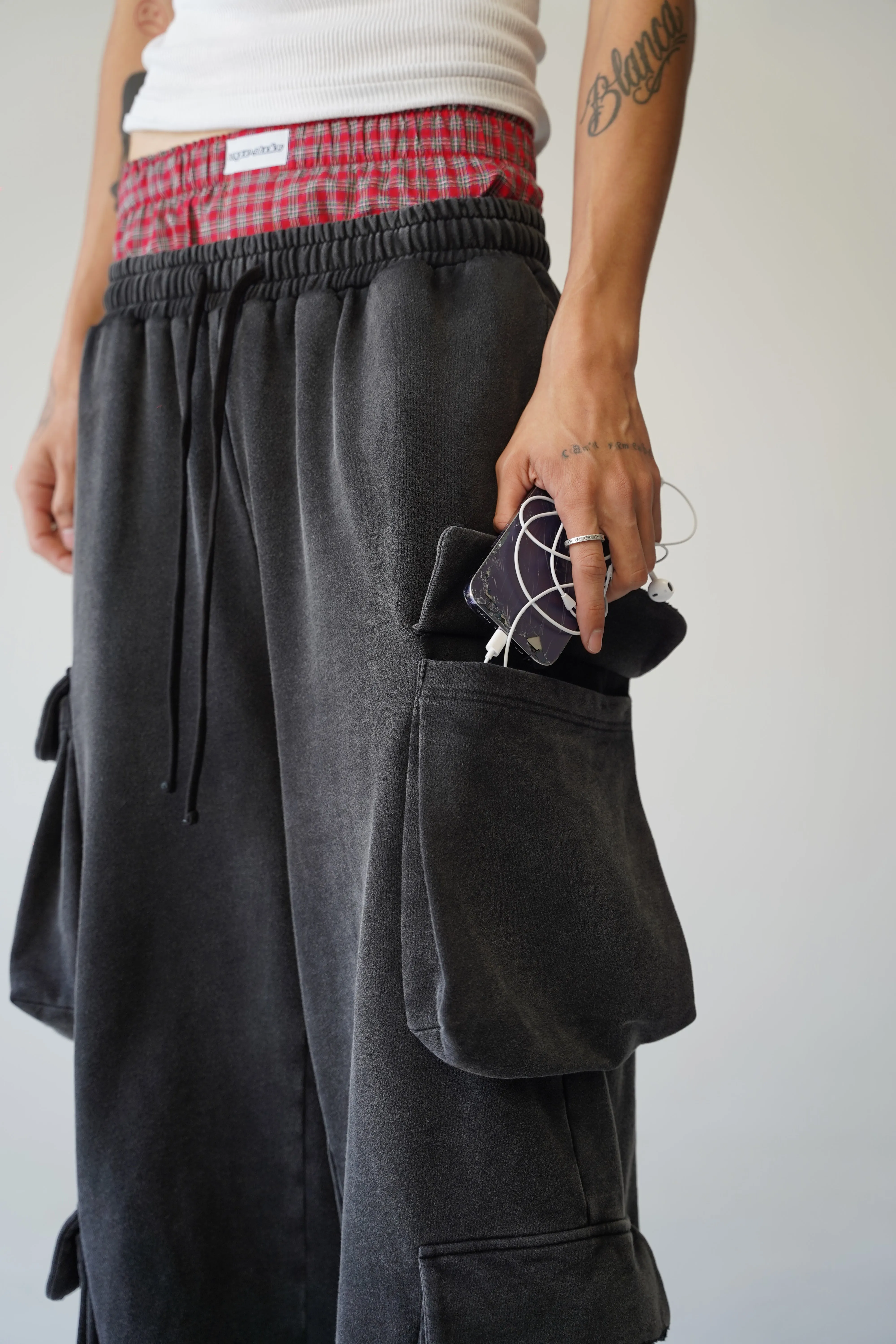 PRECIOUS CARGO SWEATPANTS sold by Vague Studios product image thumbnail 3