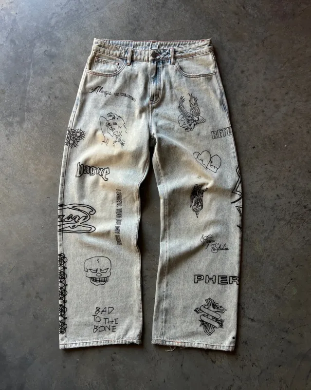 2C SKIN DEEP DENIM [LIGHT BLUE] sold by Vague Studios