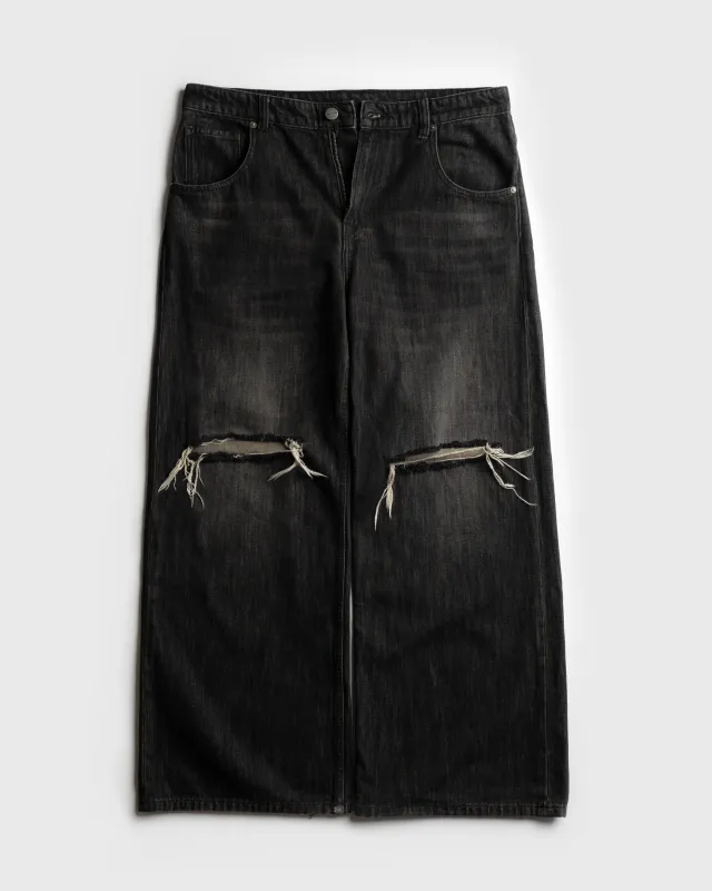 W STUDIO DENIM [ASPHALT] sold by Vague Studios