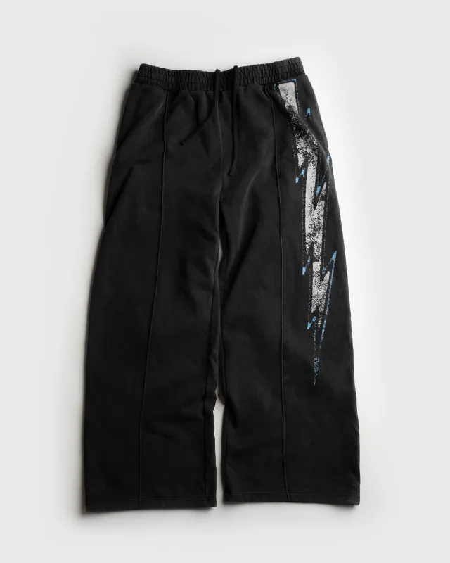 STRIKE SWEATPANTS [BLUE/WHITE] sold by Vague Studios