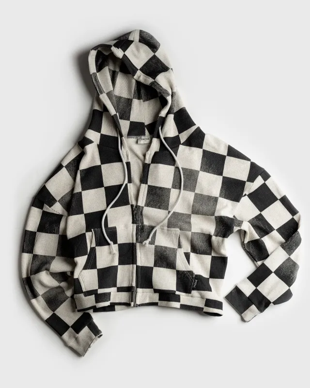 THERMAL ZIP UP [CHESS] sold by Vague Studios