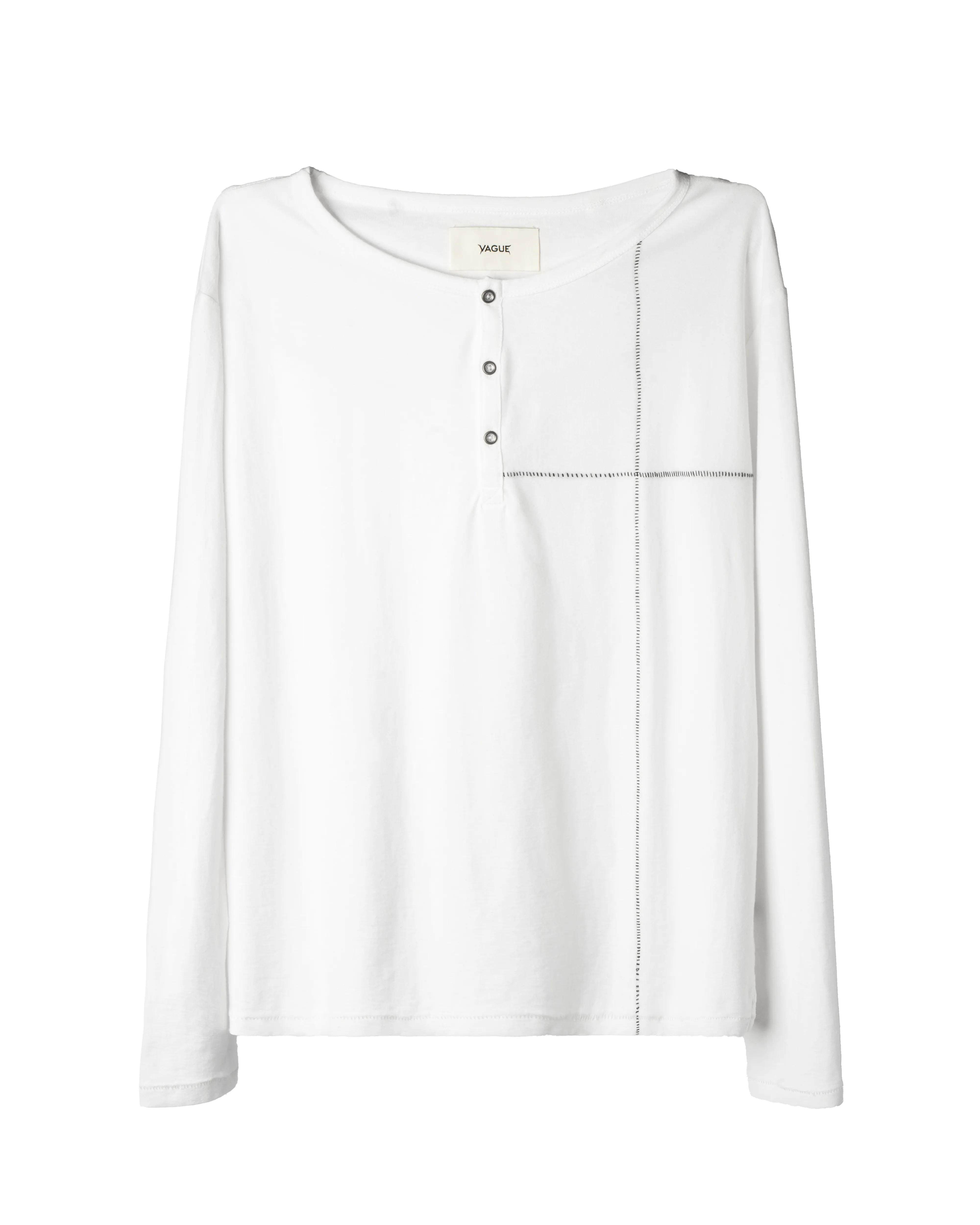 CROSS STITCH HENLEY sold by Vague Studios