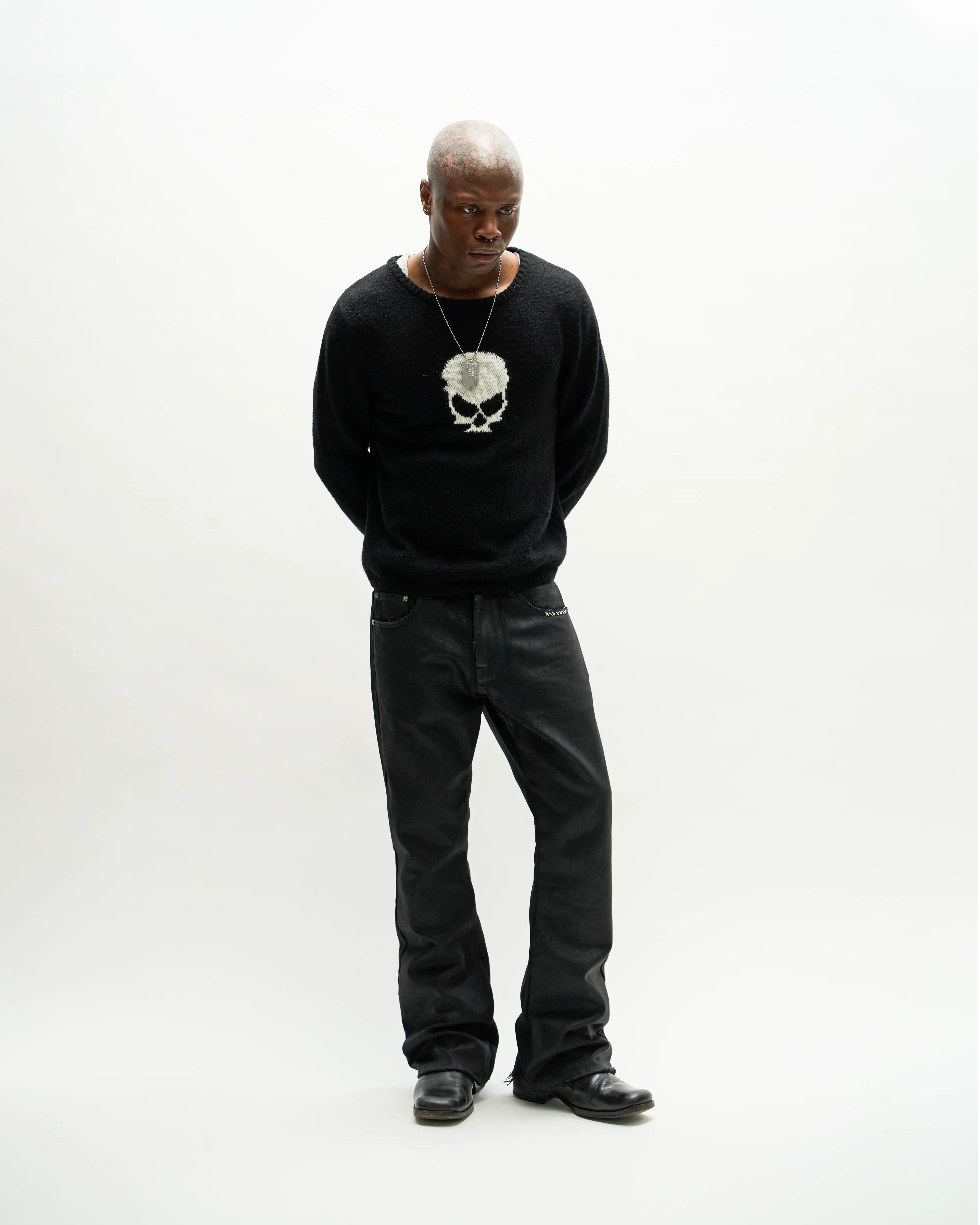 SID KNIT SWEATER sold by Vague Studios product image thumbnail 4