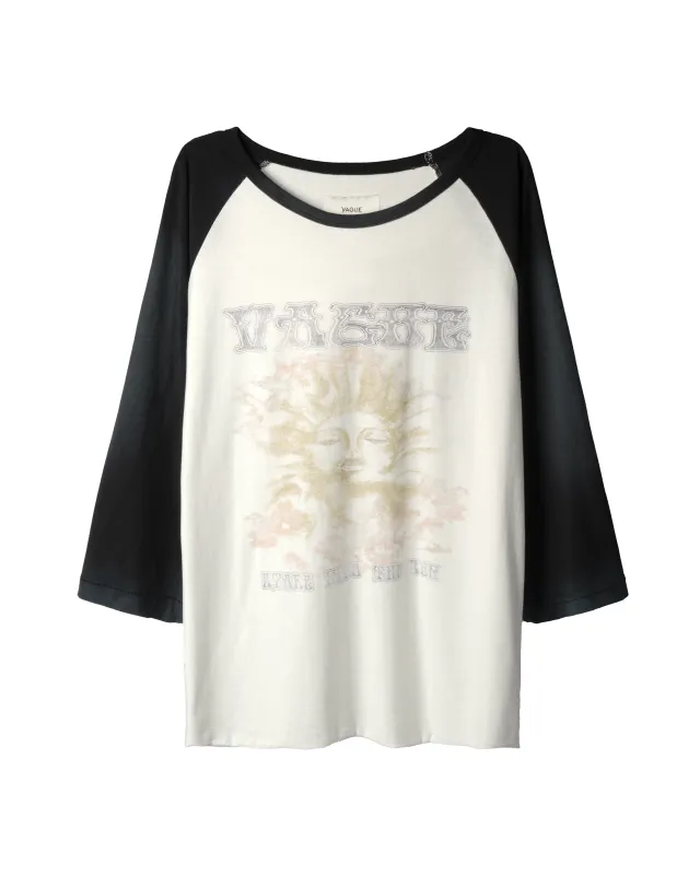 STARE INTO THE SUN RAGLAN sold by Vague Studios