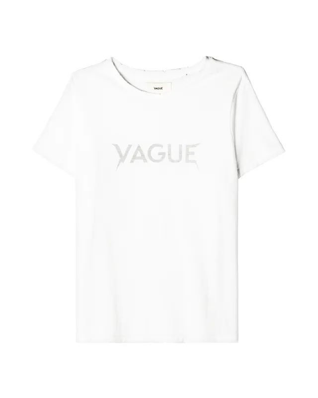 LOGO TEE [WHITE] sold by Vague Studios