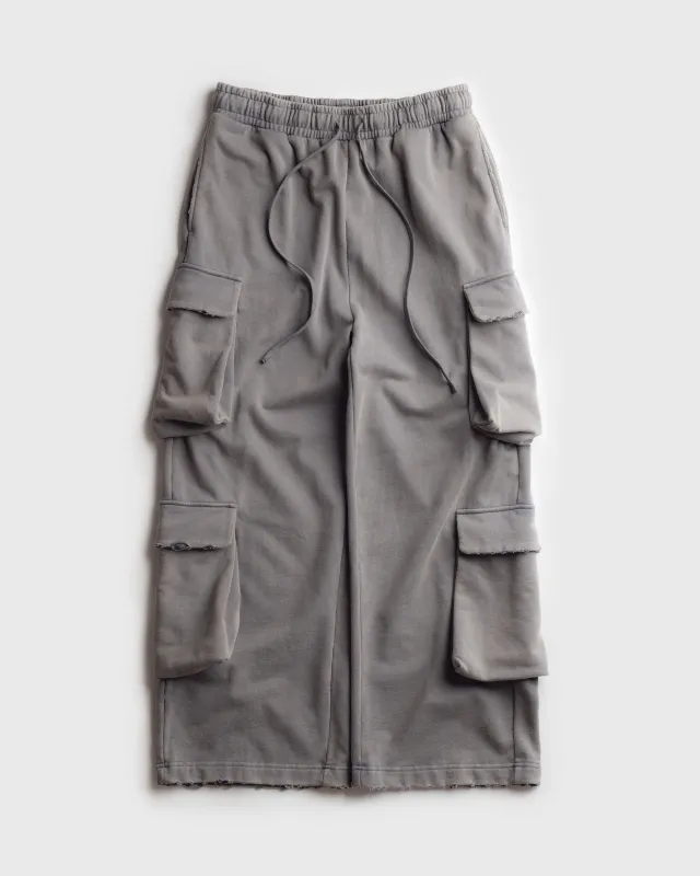 FREE PRECIOUS CARGO SWEATPANTS [CEMENT] sold by Vague Studios