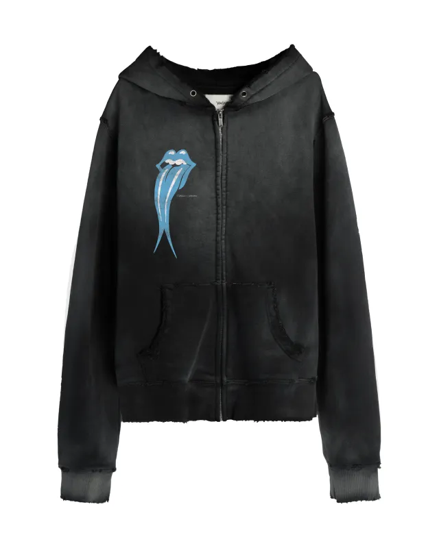 ROLLING ZIP-UP [SUNBEAT BLACK] sold by Vague Studios