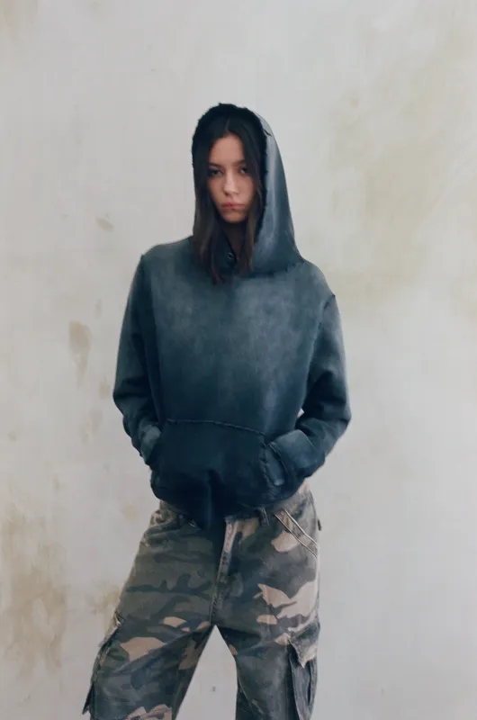 STUDIO HOODIE [SUNBEAT BLACK] made by Vague Studios