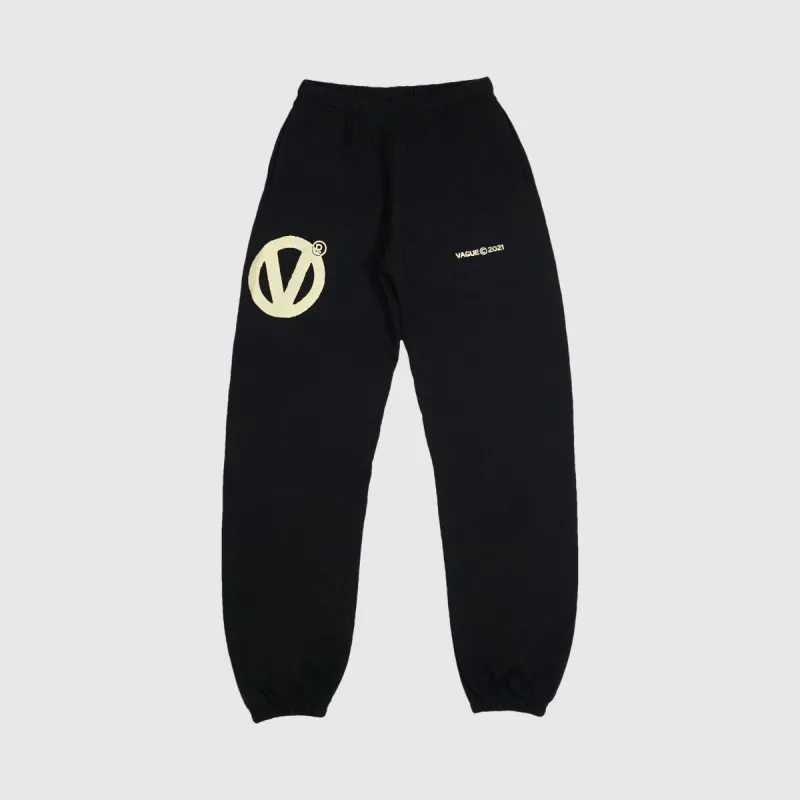 VAGUE ESSENTIALS SWEATPANTS [BLACK] sold by Vague Studios