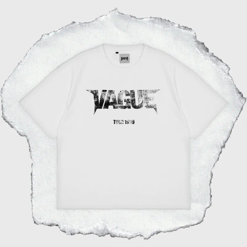 TOUR TEE [WHITE] sold by Vague Studios
