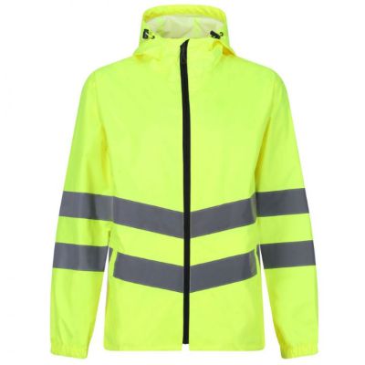 Regatta Hi-Vis Pro Packaway Jacket sold by Workwear Express