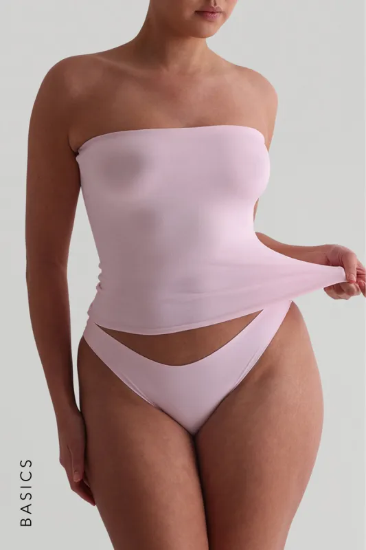 Classic Full-Length Tube Top - Soft Pink sold by My outfit online