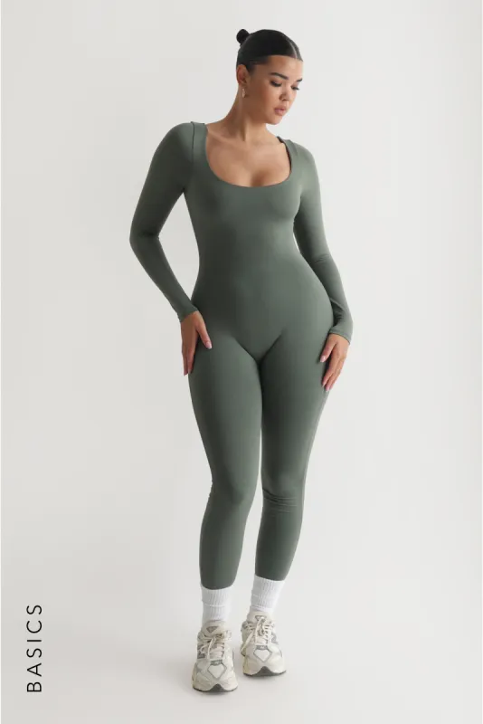 Unforgettable Jumpsuit - Forest Green sold by My outfit online